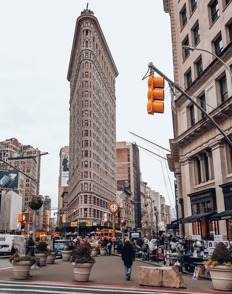 Flat Iron Building in New York City