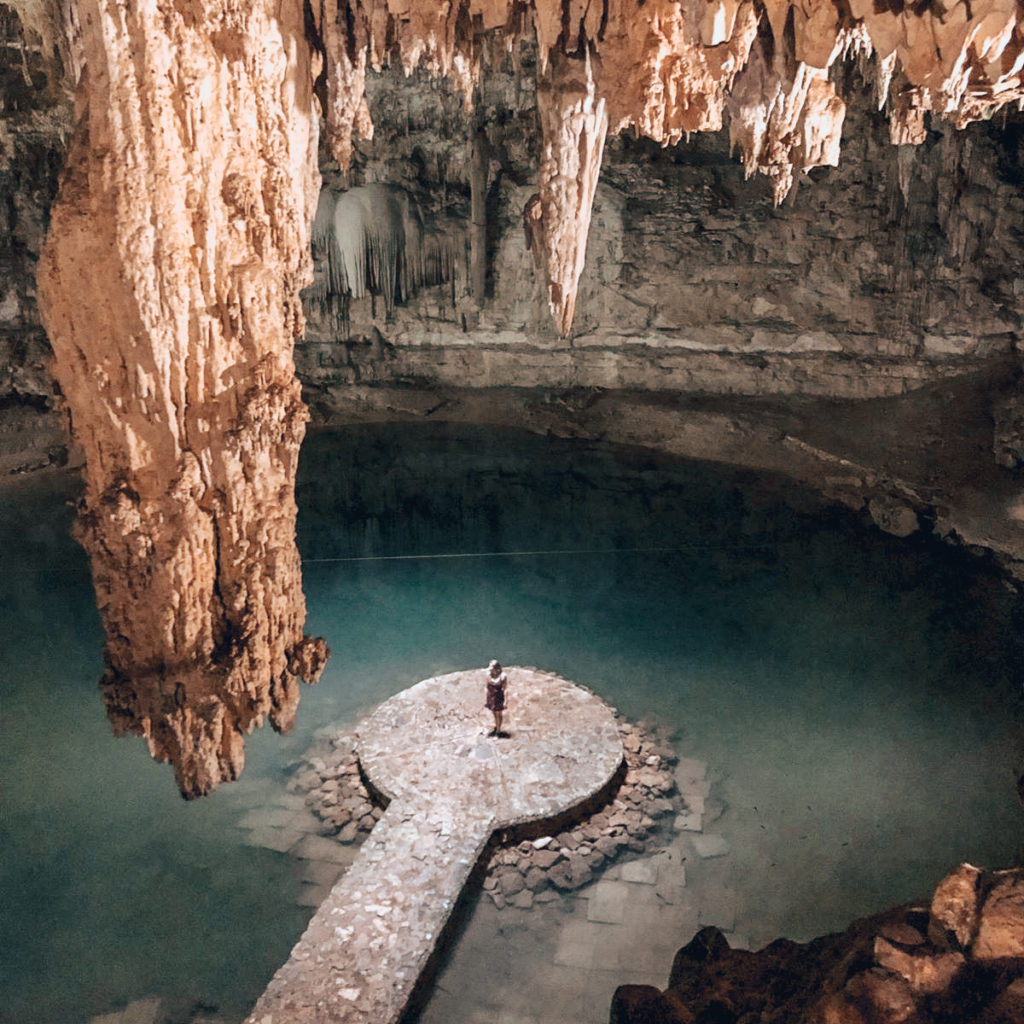 Cenote Suytun in Mexico