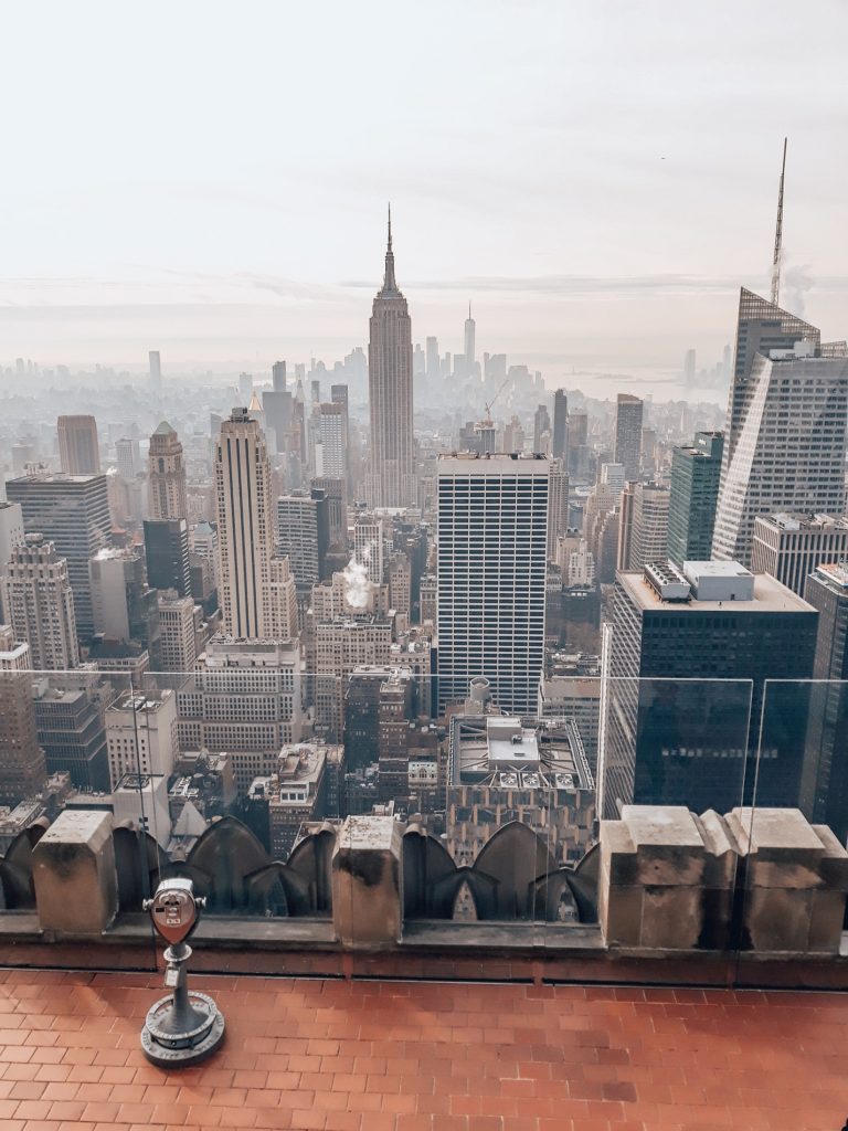 top of the rock new york city