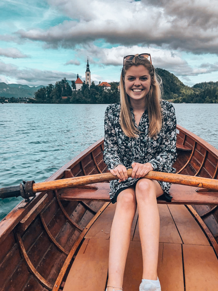 Lake Bled rowing