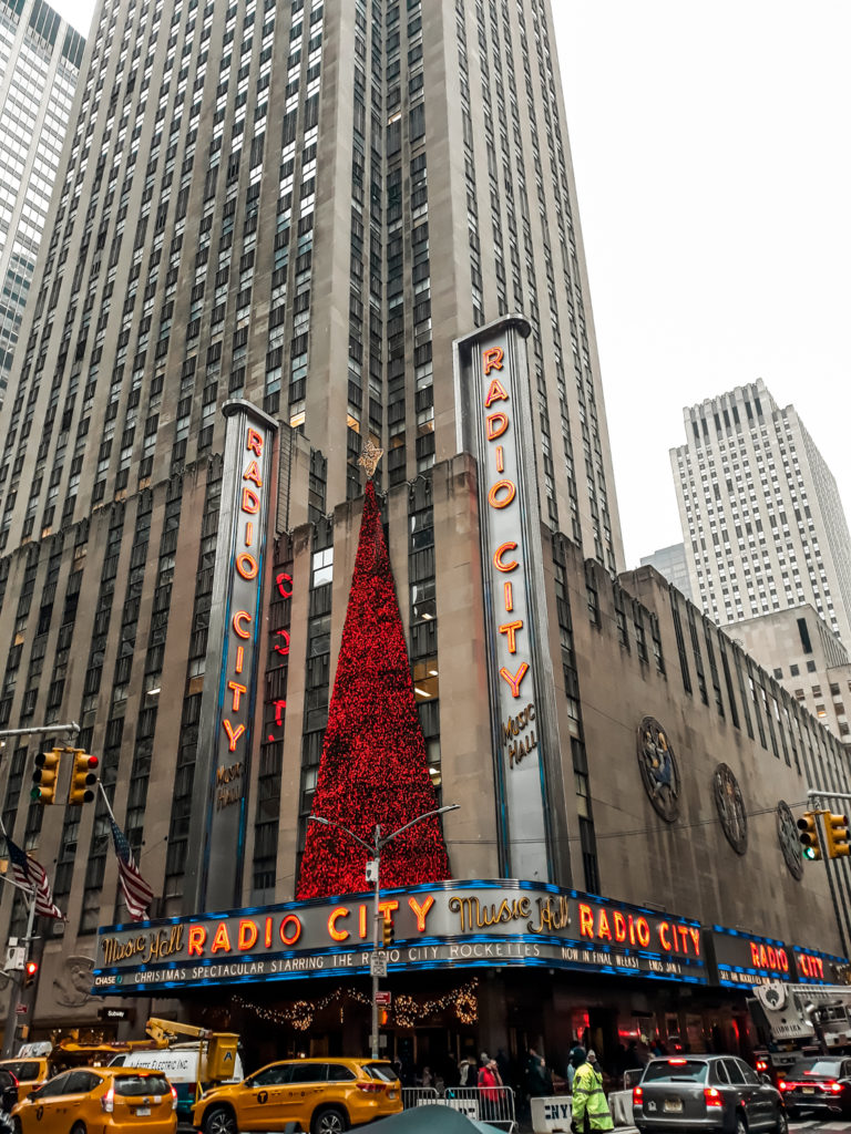 Radio City christmas new york city