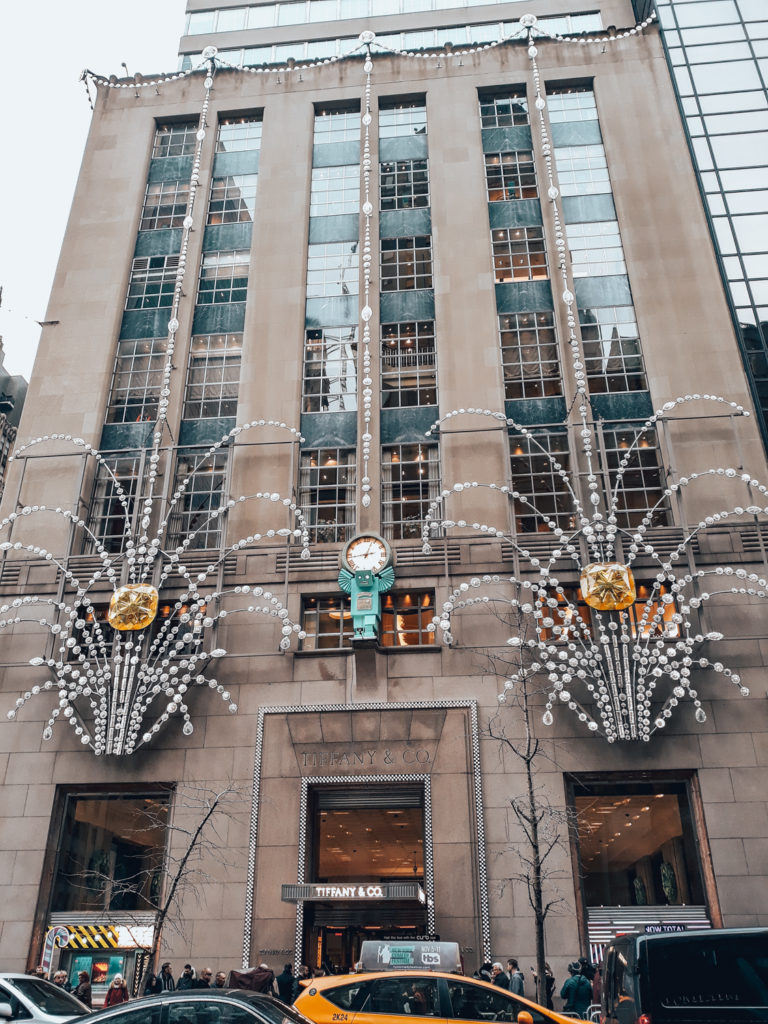 Tiffany New York City christmas