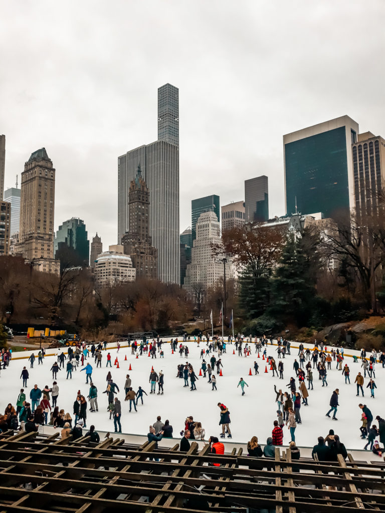 ice skating central park new york city