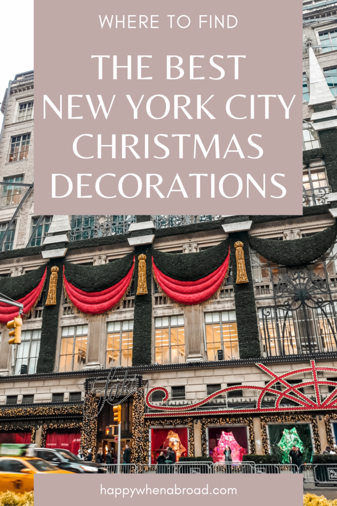 where to find the best new york city christmas decorations