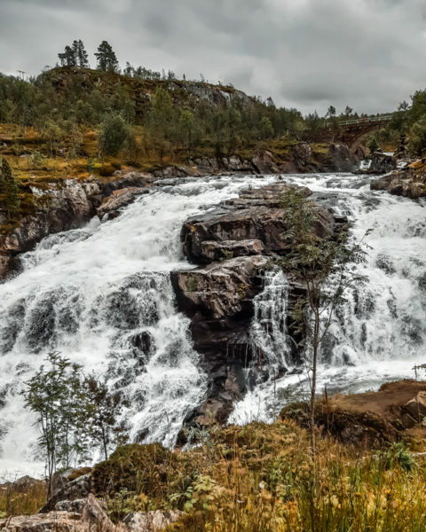 waterfalls in southern norway