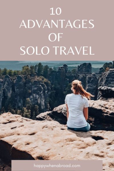 pinterest advantages of traveling alone