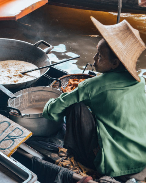 thailand floating market