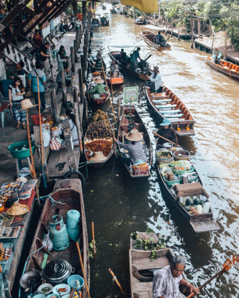 thailand floating market thailand bucket list activity