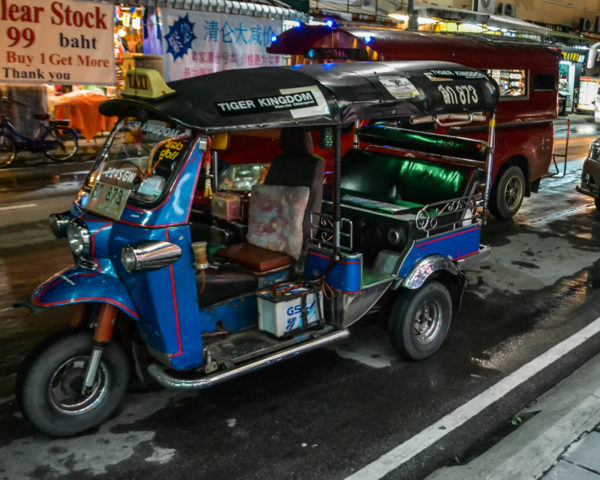 tuk tuk in thailand