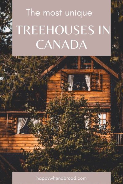 treehouses canada pinterest