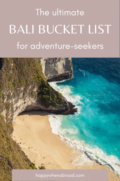 bali bucket list pinterest