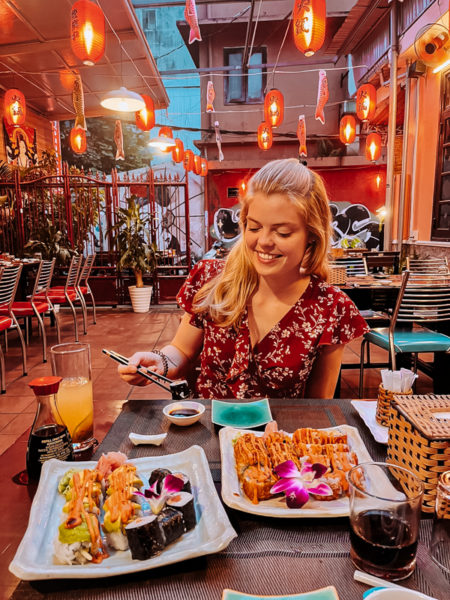 sushi in hue vietnam