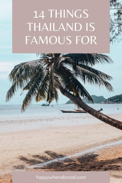 things thailand is famous for