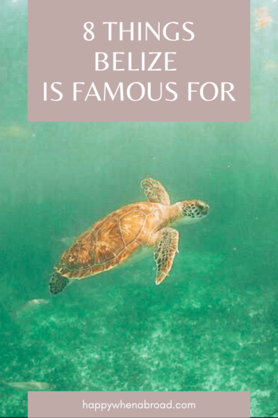 8 things belize is famous for