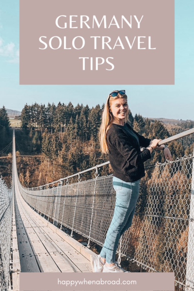 solo travel germany tips