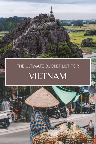 vietnam bucket list pinterest pin