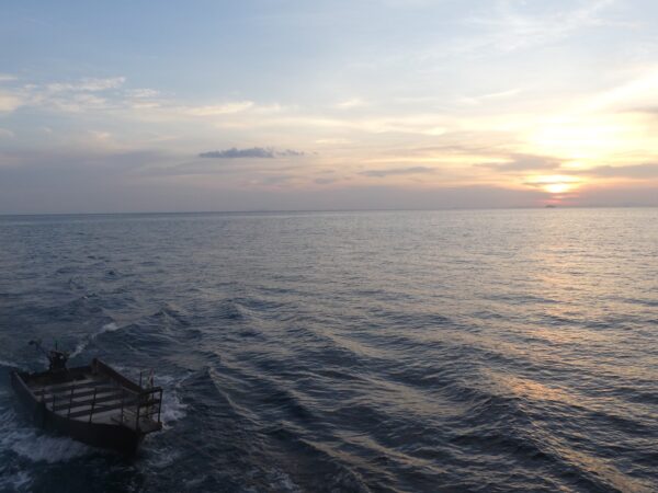 sunset in krabi thailand