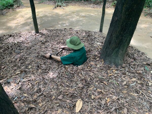 cu chi tunnels near ho chi minh city