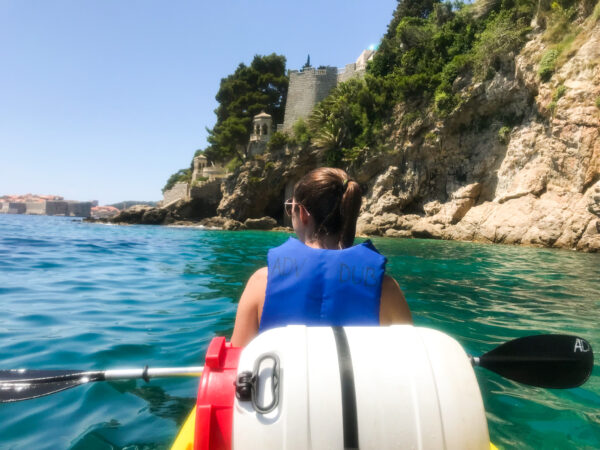 kayaking in croatia: a must-do on your 4-day dubrovnik itineraray