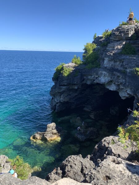 the grotto in tobermory