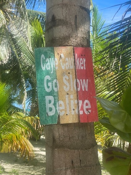 go slow caye caulker