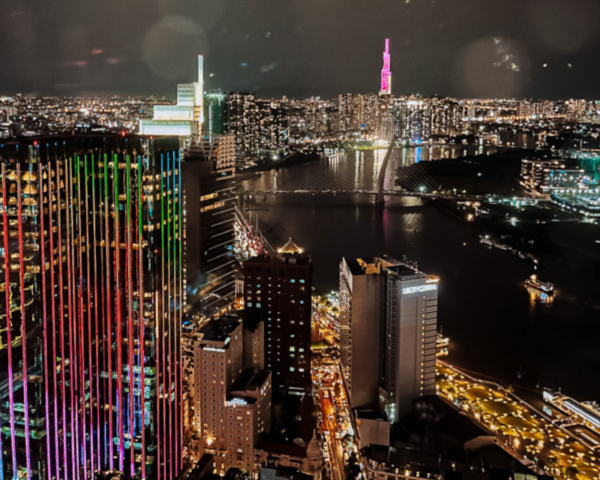 view over ho chi minh city