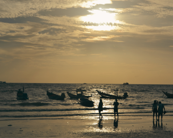 sunset in koh tao