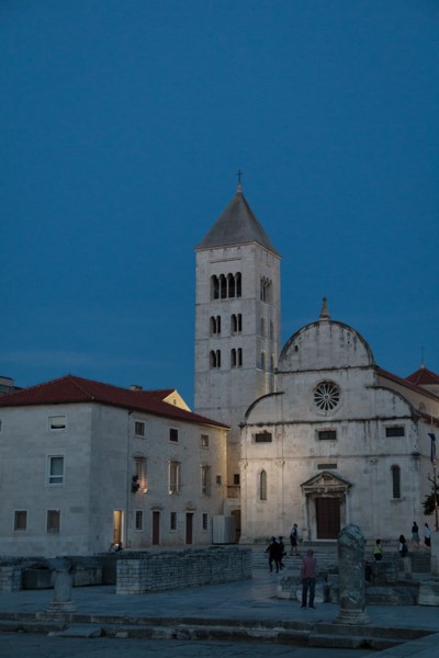 bell tower in zadar croatia