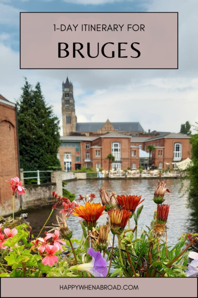 bruges 1-day itinerary