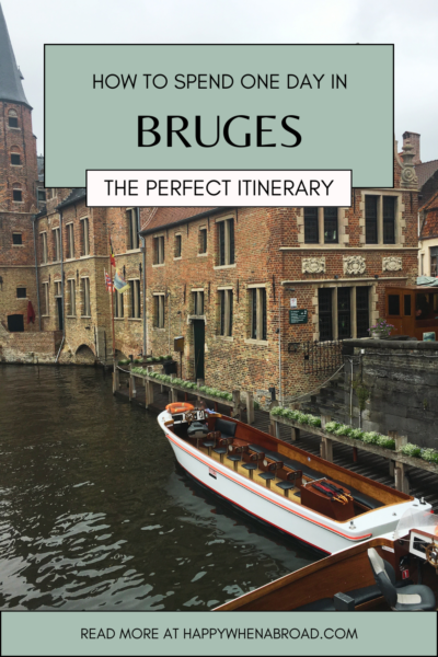 how to spend 1 day in bruges