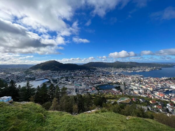 top of Mount Fløyen