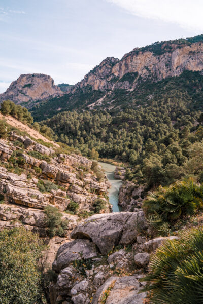 views caminito del rey spain