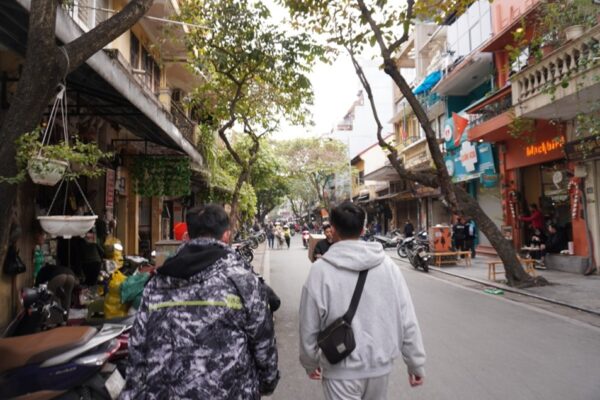 old quarter in hanoi