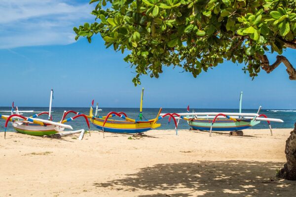 Sanur Beach is one of the best beaches for paddle boarding in bali indonesia