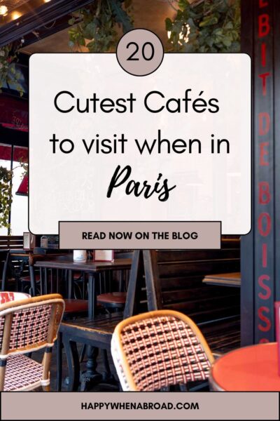 cutest cafes in paris