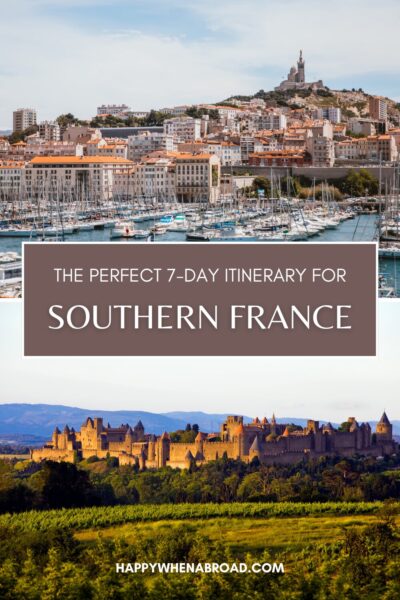 7-day itinerary for southern france