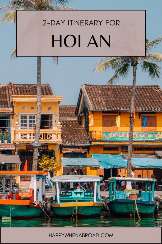 2-day hoi an itinerary