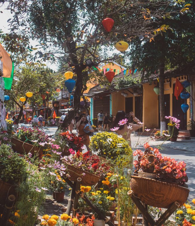 colorful lanterns of hoi an
