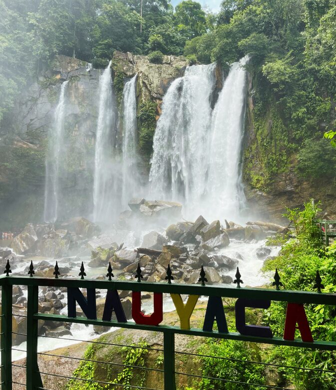 visiting nauyaca waterfalls is on of the best things to do in uvita costa rica