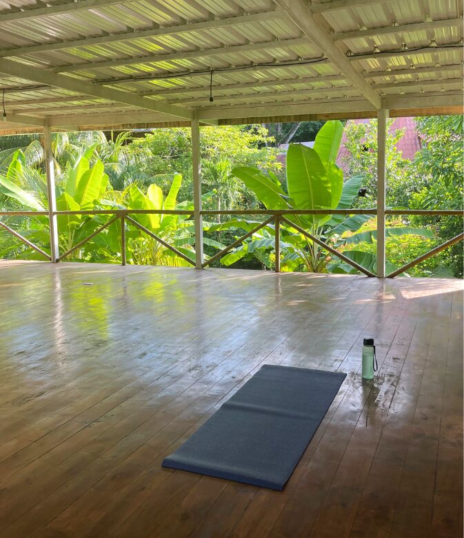 yoga class in santa teresa