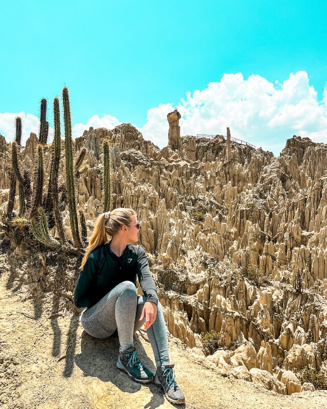 moon valley la paz bolivia