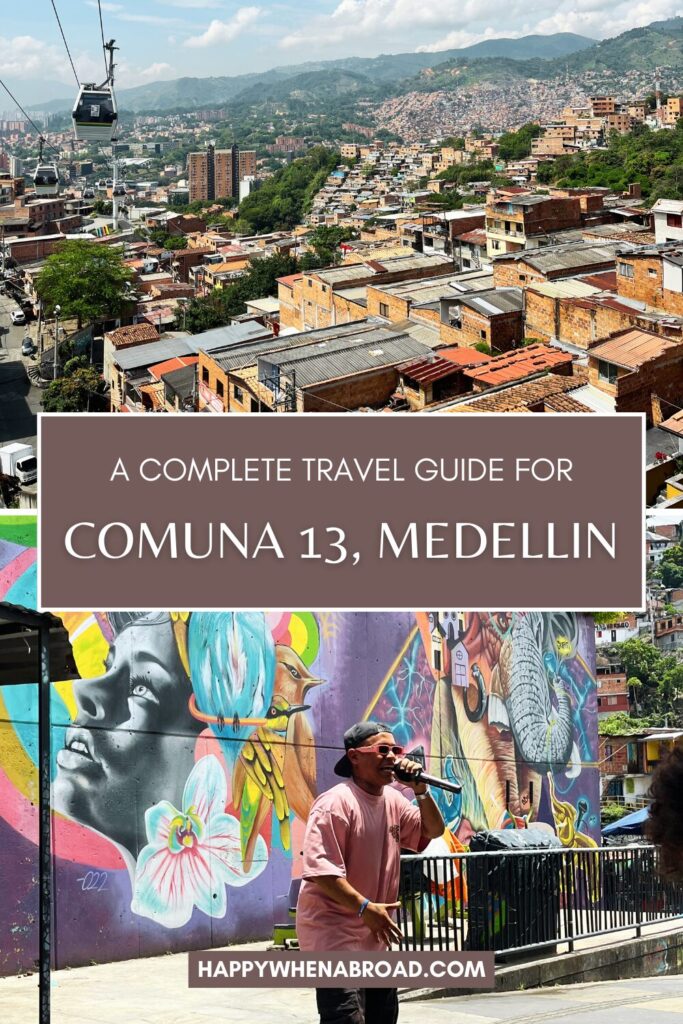 a travel guide for comuna 13 san javier