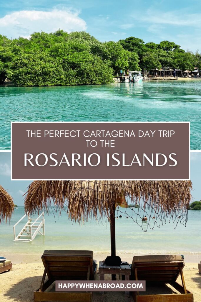 the perfect cartagena day trip to the rosario islands