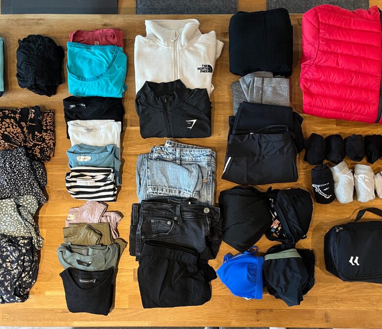 travel packing