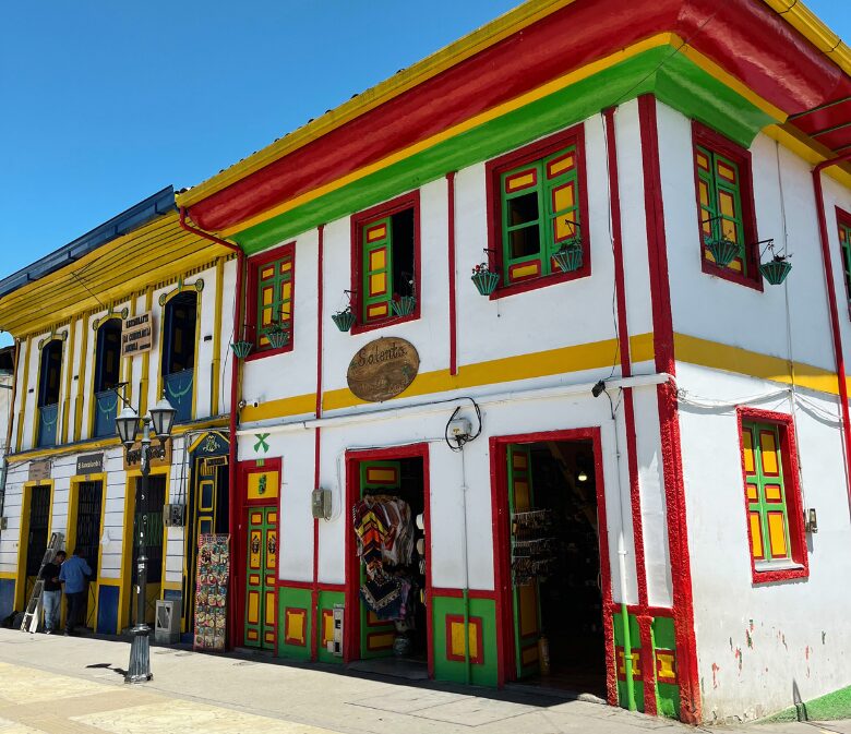 colorful houses in salento