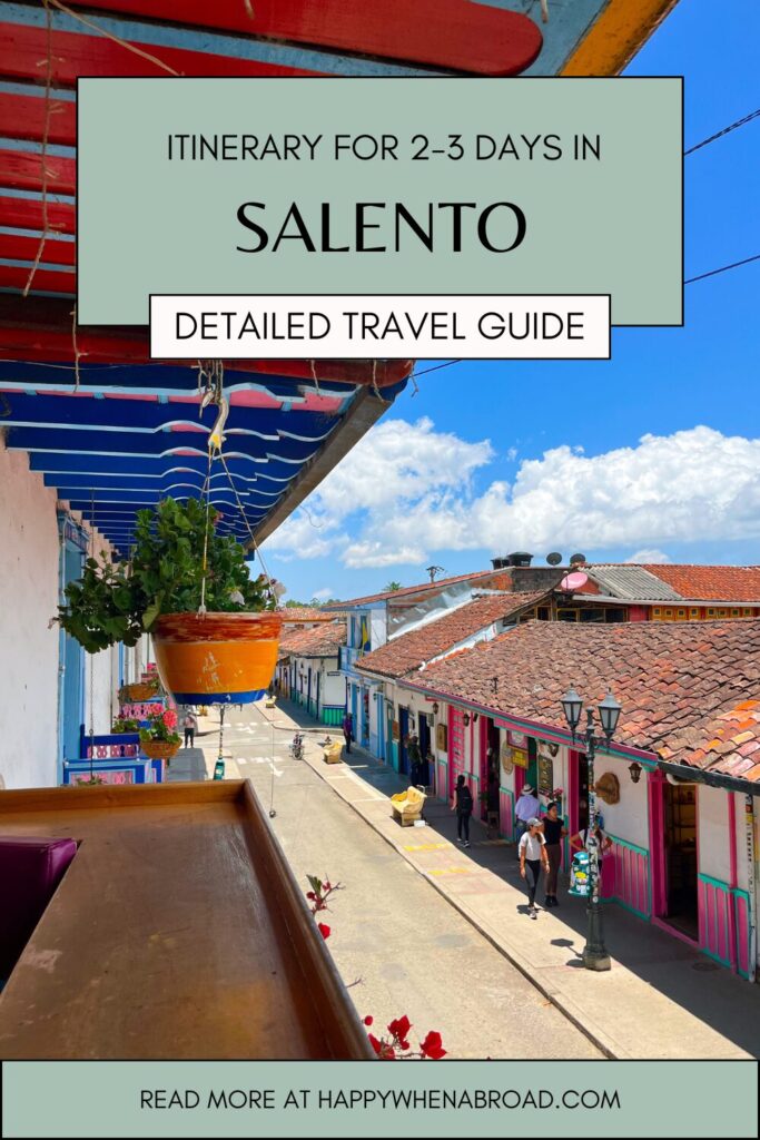 travel guide salento colombia