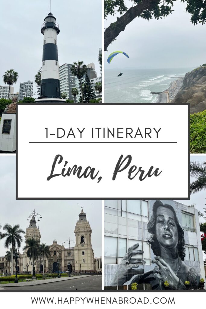 1-day lima itinerary blog