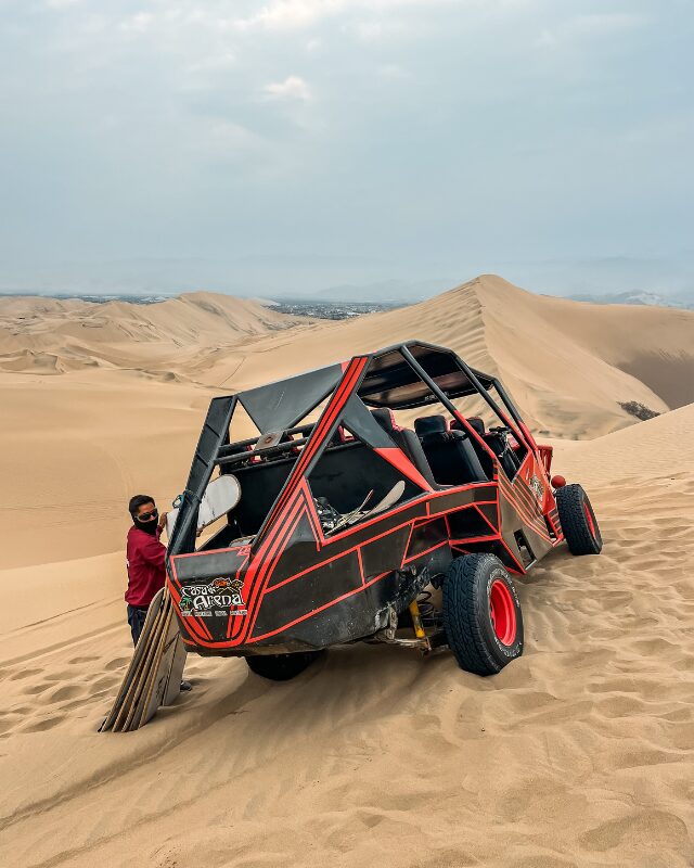 sandboarding tour in peru