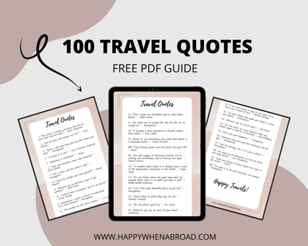 100 travel quotes free download