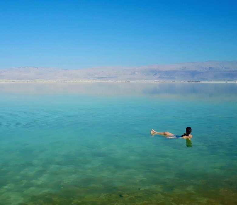 swimming in the dead sea must be on your jordan bucket list
